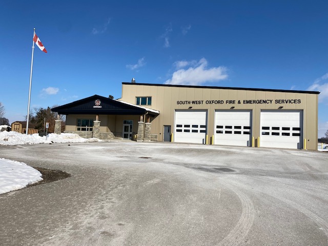 Photo of the Beachville Fire Station